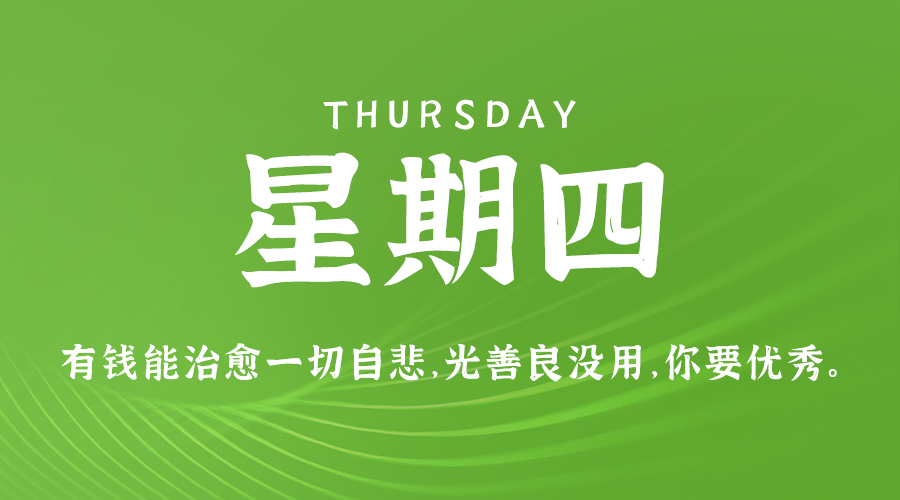 06日04日，星期四，在这里每天60秒读懂世界！